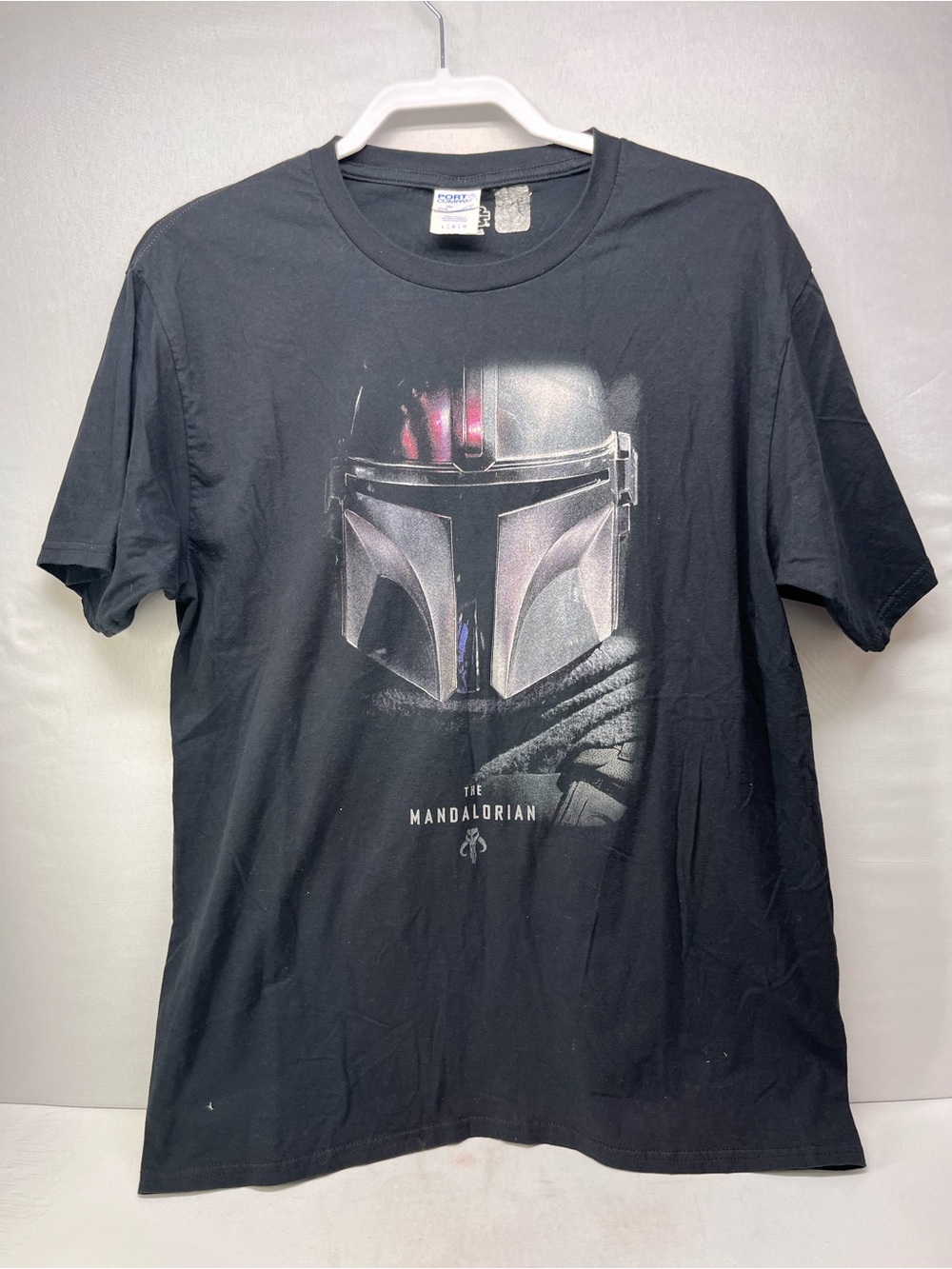Star Wars The Mandalorian‎ Black Graphic Helmet Tee